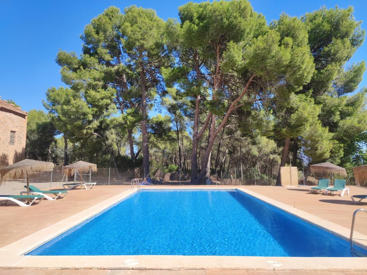 Masía de San Juan, casa rural renovada en Castillo con piscina y Aire Acondicionado Segorbe  Exterior foto